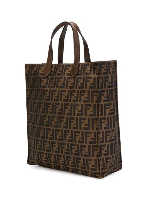 fendi ff logo shopper tote|Fendi sunshine shopper tote.